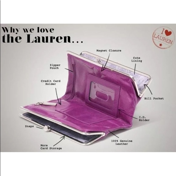 Hobo Lauren Leather Wallet Clutch, Blush, NWT - Picture 11 of 13